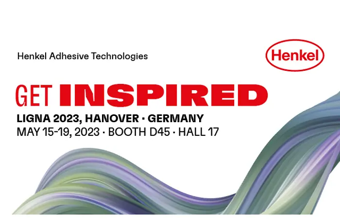
With the theme “Get Inspired”, Henkel aims to excite visitors at LIGNA through a comprehensive portfolio of innovative and sustainable adhesives, processes, and digital tools.