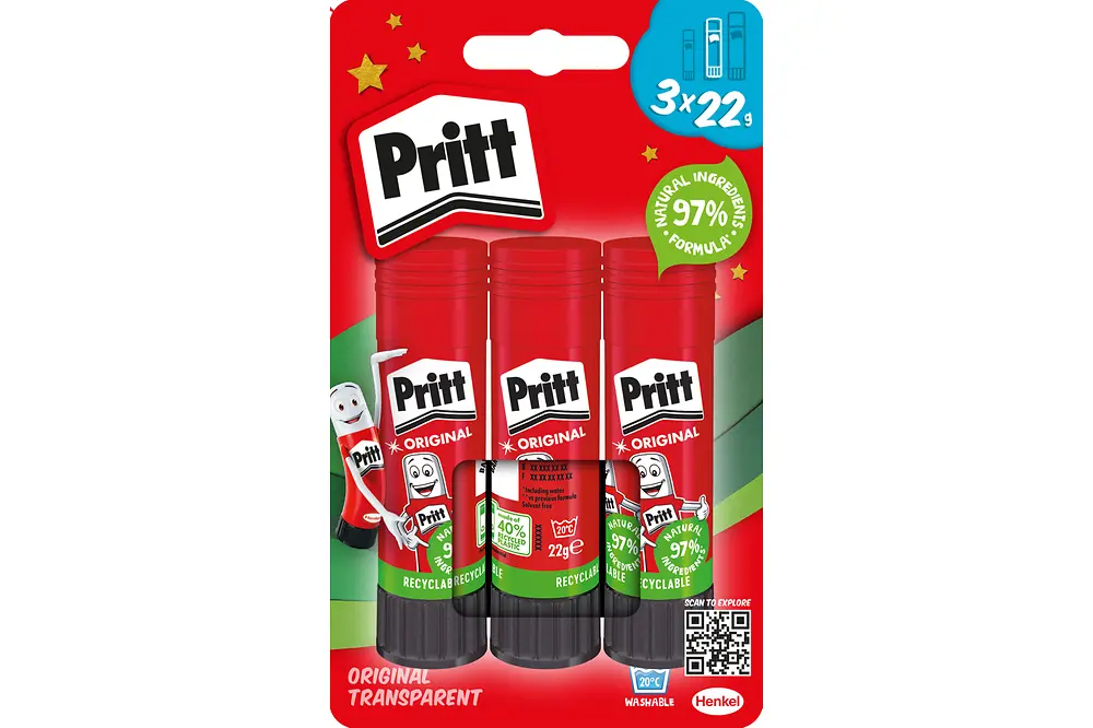 
Pritt präsentiert neues Verpackungsdesign für optimales Konsumentenerlebnis und noch mehr Nachhaltigkeit.